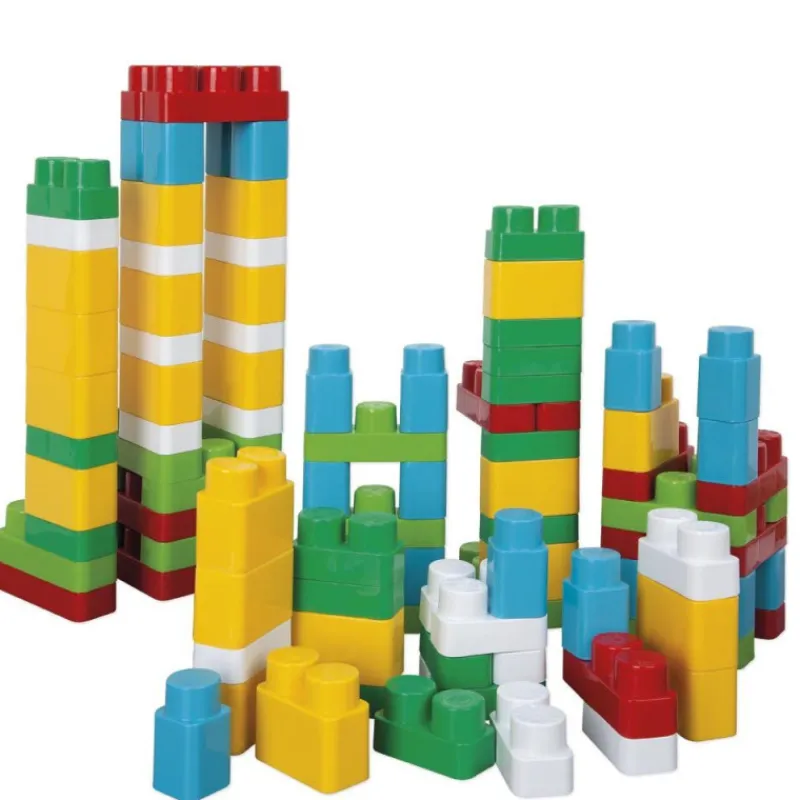 Hazlo tu Hazlo Tú Bolsa Bloques de Construcción 80 Piezas> Construcción|Juguetes Educativos