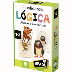 Otras marcas Headu Flashcards Lógica ¡Mamás y Cachorros!> Juegos De Mesa