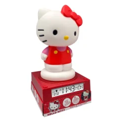 Hello Kitty Lámpara 3D con Despertador> Juguetes Electrónicos