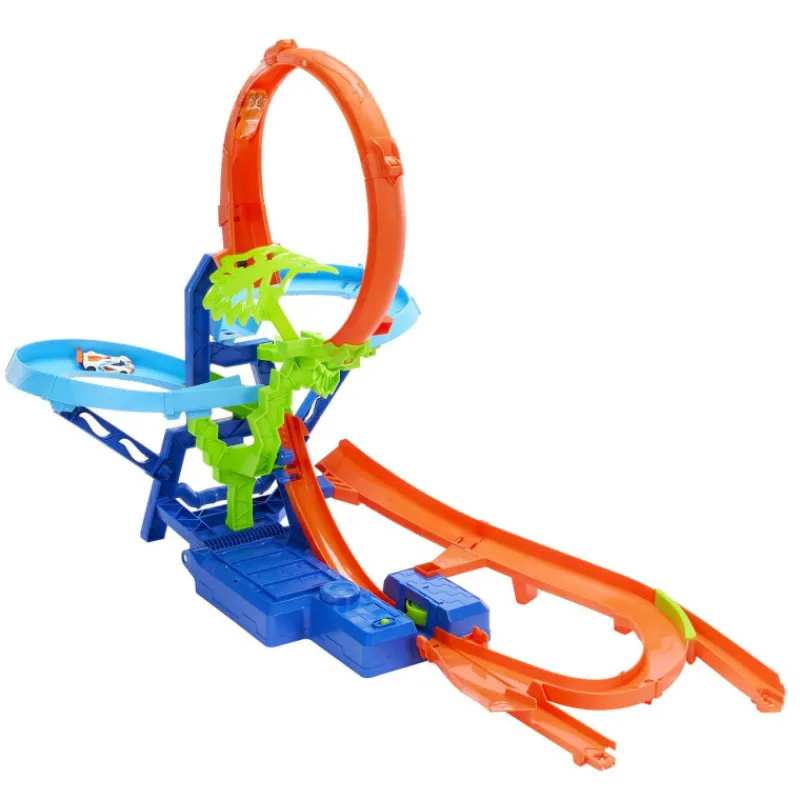Hot wheels Hot Wheel Conjunto de Pista de Acrobacias Choque en el Aire con Coche> Vehículos Y Pistas