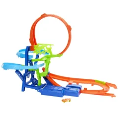 Hot wheels Hot Wheel Conjunto de Pista de Acrobacias Choque en el Aire con Coche><noscript><img width=