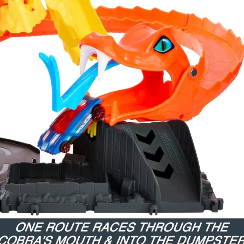 Hot wheels City Ataque Pizza Slam Cobra> Vehículos Y Pistas