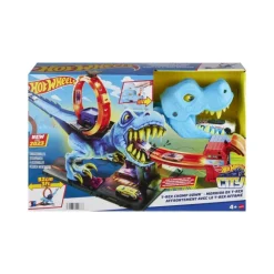 Hot wheels City Desafío del T-Rex> Vehículos Y Pistas