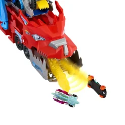 Hot wheels City Dragón Transportador con Ataque Doble Definitivo con 2 Coches><noscript><img width=