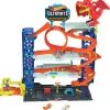 Hot wheels City Garaje Definitivo> Vehículos Y Pistas