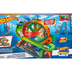 Hot wheels City Rueda de la Fortuna Whirl> Vehículos Y Pistas