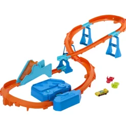 Hot wheels Conjunto de Juego Circuito Supersalto de Track Creator con Coche> Vehículos Y Pistas