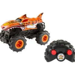 Hot wheels Monster Trucks Coche Teledirigido, HW Tiger Shark RC> Vehículos Y Pistas