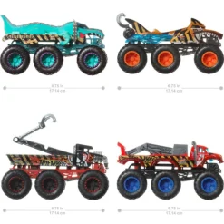Hot wheels Monster Trucks Big Rigs Coche de Juguete con Ruedas Grandes Varios Modelos><noscript><img width=