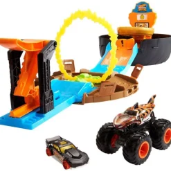 Hot wheels Monster Trucks Rueda de Acrobacias> Vehículos Y Pistas