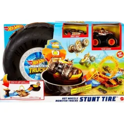 Hot wheels Monster Trucks Rueda de Acrobacias> Vehículos Y Pistas