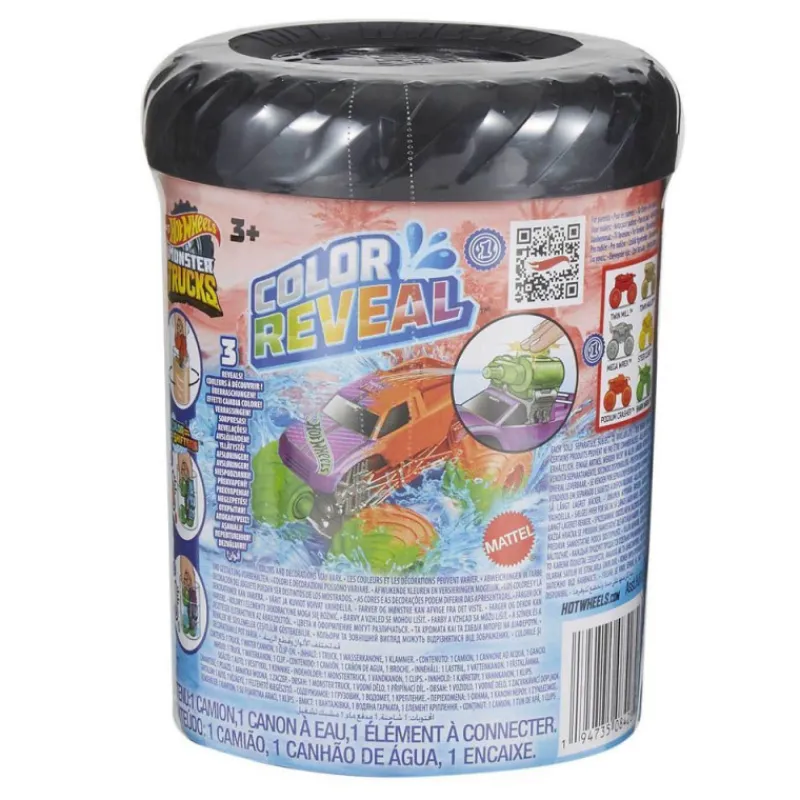 Hot wheels Monster Trucks Color Reveal Varios Modelos> Vehículos Y Pistas|Exclusivo Juguettos