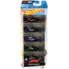Hot wheels Pack 5 Vehículos de Fórmula 1> Vehículos Y Pistas