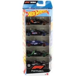 Hot wheels Pack 5 Vehículos de Fórmula 1> Vehículos Y Pistas