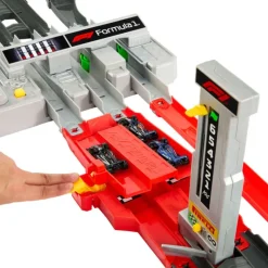 Hot wheels Racing Conjunto Circuito de Gran Premio de Formula 1 con 3 Coches><noscript><img width=