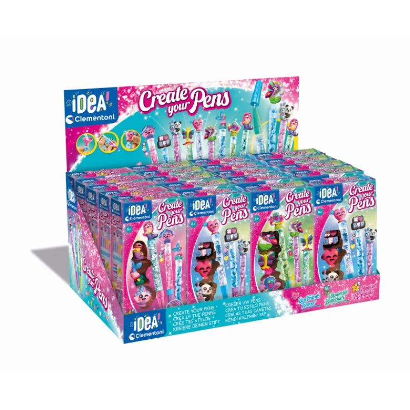Otras marcas Idea Clementoni Create Your Pens Varios Modelos> Creativos