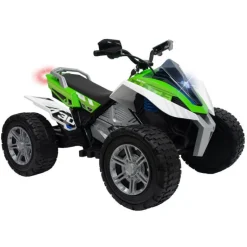 Injusa servicio web Injusa Quad Rage 24V con Luces y Ruedas Eva - 8410964073026> Aire Libre