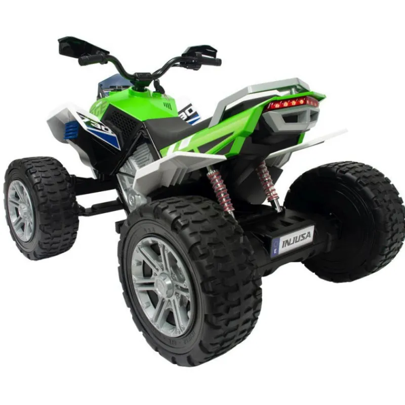 Injusa servicio web Injusa Quad Rage 24V con Luces y Ruedas Eva - 8410964073026> Aire Libre