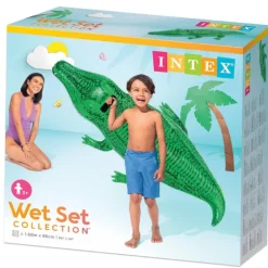 Otras marcas INTEX Cocodrilo Hinchable 168 x 86 cm> Juguetes Deportivos