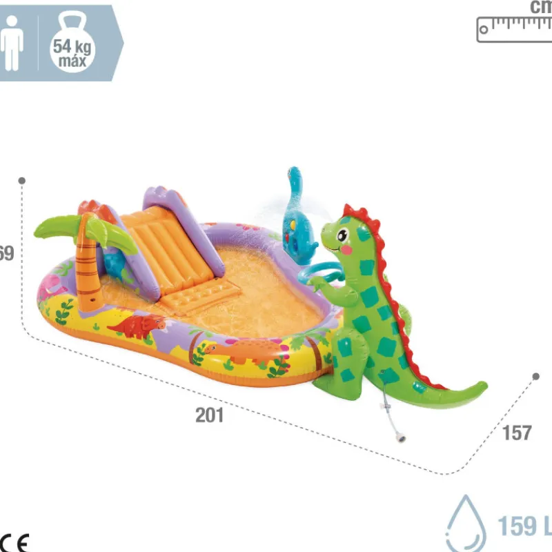 Otras marcas INTEX Dino Park Centro de Juego de Agua> Juguetes Deportivos