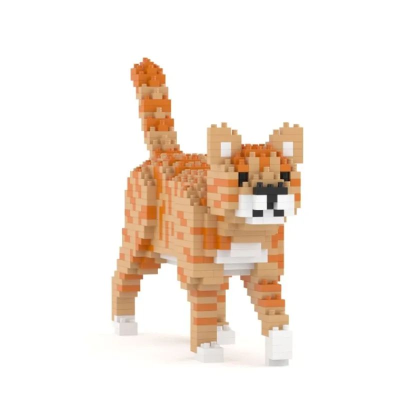 Jecka Orange Tabby Cat Mini 01 S Kit de Bloques de Construcción> Construcción|Fan Zone