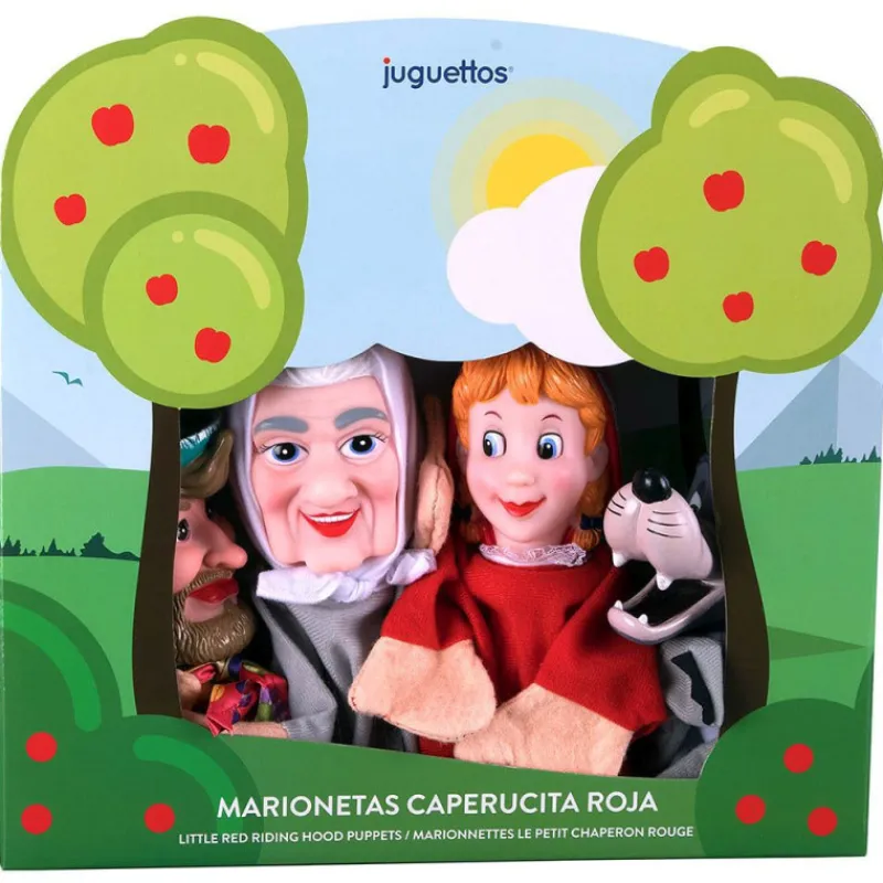 Juguettos 4 Marionetas Caperucita Roja> Imitación