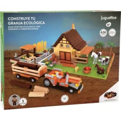 Juguettos Construcción Granja Ecológica 636 Piezas> Construcción