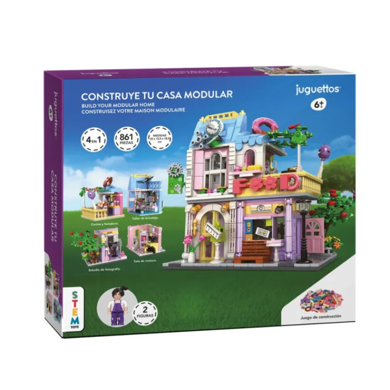 Juguettos Construye tu Casa Modular> Construcción