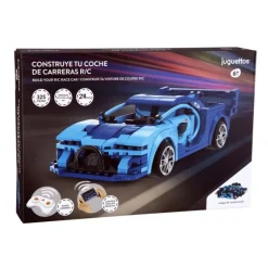 Juguettos Construye Tu Coche De Carreras Radio Control Azul> Construcción