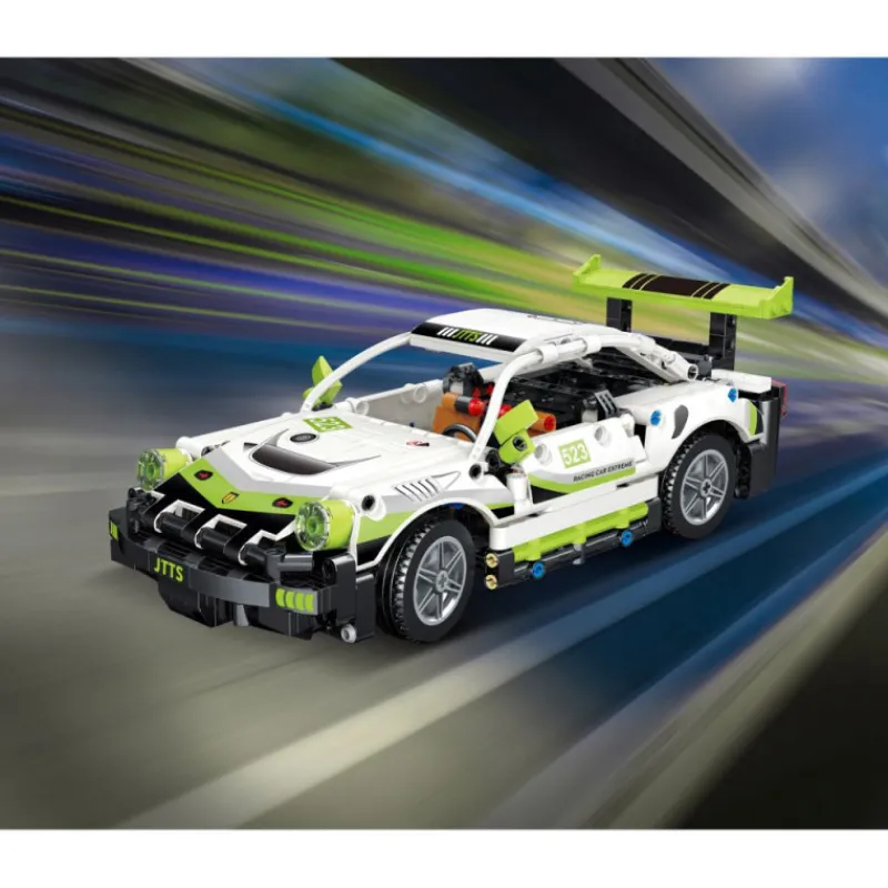 Juguettos Construye tu Coche de Carreras> Construcción
