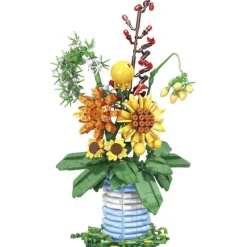 Juguettos Construye tu Jarrón de Flores> Construcción