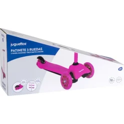 Juguettos Patinete 3 Ruedas Rosa> Juguetes Deportivos