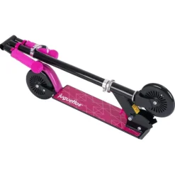 Juguettos Patinete de Aluminio Negro y Rosa><noscript><img width=