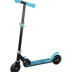 Juguettos Patinete de Aluminio Negro y Azul><noscript><img width=