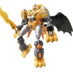 Juguettos Robot Transformable Goldy Dragon> Figuras Acción