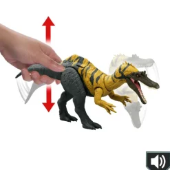 Jurassic world Dinosaurio Ceratosuchops Rugido Salvaje con Sonido de Rugido y Acción de Ataque><noscript><img width=