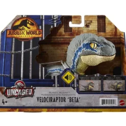 Jurassic world Dominion Velociraptor Beta Rowdy Roars> Figuras Acción