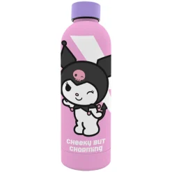 Kuromi Botella de Acero Inoxidable 800 ml> Fan Zone|Vuelta Al Cole