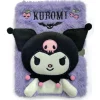 Kuromi Libreta de Peluche Plush Hello> Vuelta Al Cole