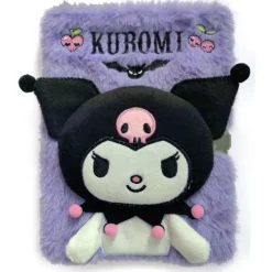 Kuromi Libreta de Peluche Plush Hello> Vuelta Al Cole