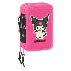 Kuromi Plumier Triple 37 Piezas> Vuelta Al Cole