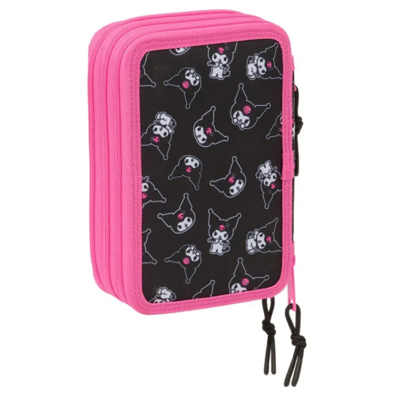 Kuromi Plumier Triple 37 Piezas> Vuelta Al Cole