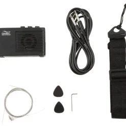 Juguettos La Banda Guitarra Eléctrica con Amplificador><noscript><img width=