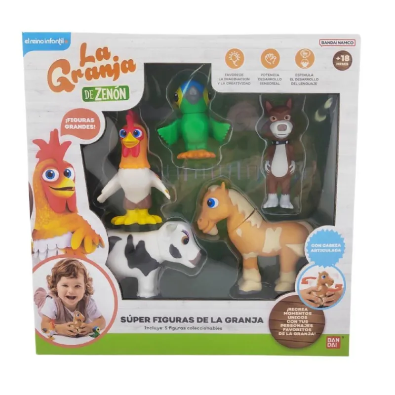 La granja de zenon La Granja De Zenón Pack 5 Súper Figuras> Figuras Acción