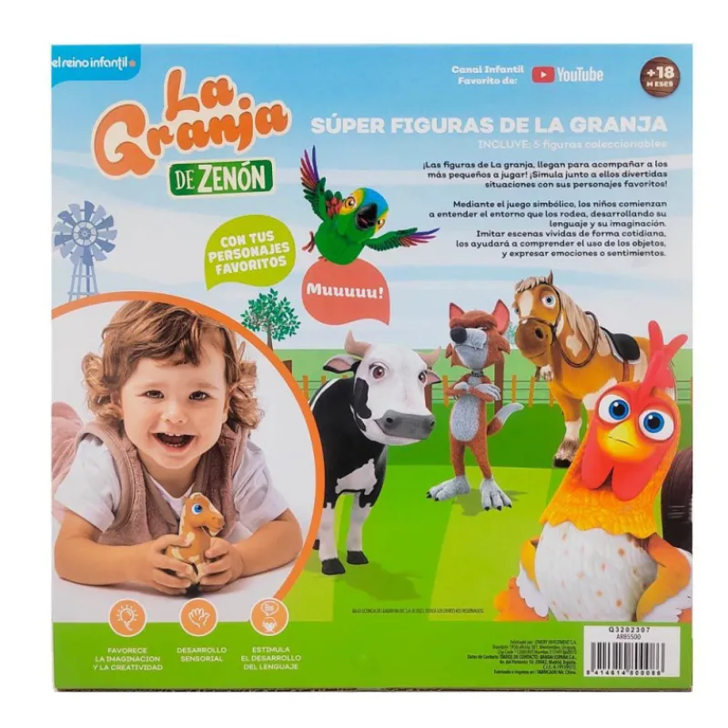 La granja de zenon La Granja De Zenón Pack 5 Súper Figuras> Figuras Acción
