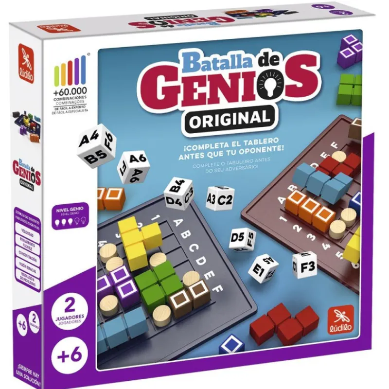 Otras marcas Lúdilo Batalla de Genios Original Juego de Mesa> Juegos De Mesa