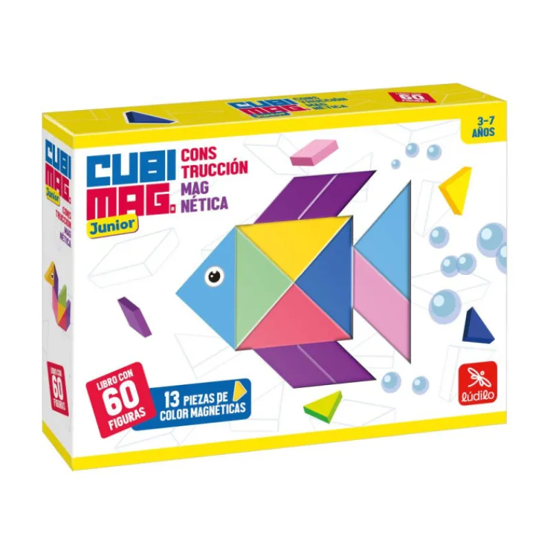 Otras marcas Lúdilo Cubimag Junior Rompecabezas Magnético> Juegos De Mesa
