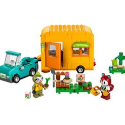 Lego Animal Crossing Caravana de Gandulio y Tienda de Jardinería - 77054> Construcción|Fan Zone