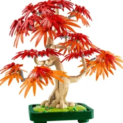 Lego Botanical Collection Bonsái de Arce Rojo Japonés - 10348> Construcción|Fan Zone
