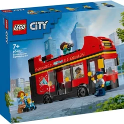 Lego City Autobús Turístico Rojo de Dos Plantas - 60407> Construcción